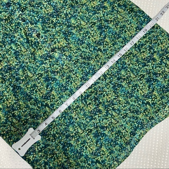 𝅺LOFT Watercolor Semi Sheer Top -> Loft Watercolor Semi Sheer Top - Picture 8 of 8